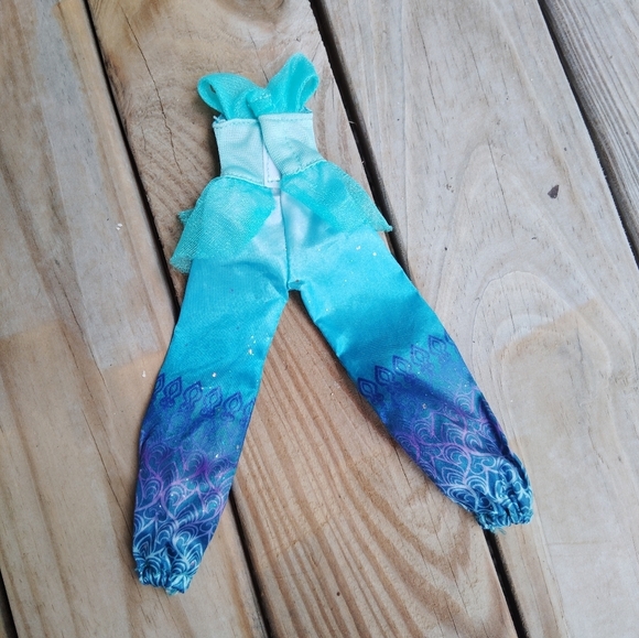 Aladdin Disney Princess Jasmine Blue Jumpsuit - Picture 2 of 2